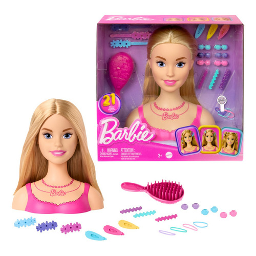 Barbie Styling Head Muñeca Cabello Rubio