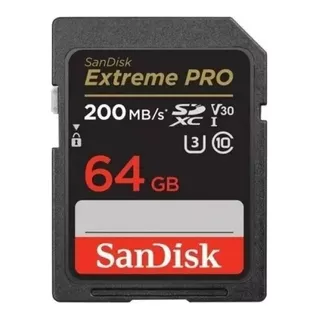 Cartão Sandisk Extreme Pro 64gb 200mb/s - C8871