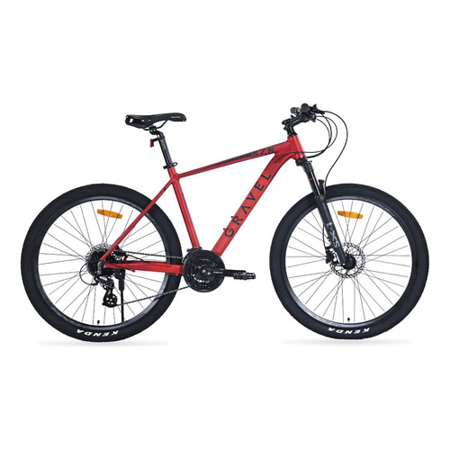 Bicicleta Gravel Andes Mtb R27.5 24v Shimano Altus Color Rojo Tamaño Del Cuadro L