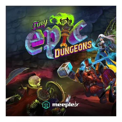 Tiny Epic Dungeons Jogo de Tabuleiro