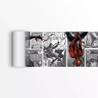 2 Faixas Decorativas Teen Papel De Parede Homem-aranha