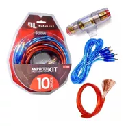 Kit De Cables Para Audio Blauline K-100 Instalación Potencia