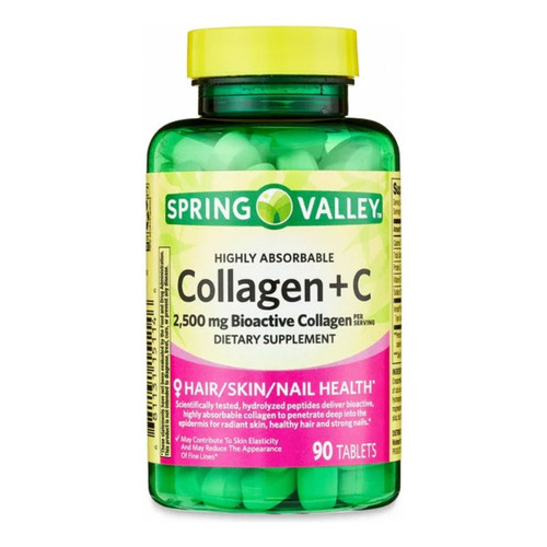 Colageno Bioactivo + Vitamina C 90 Tabletas Eg H45 Sabor Nd