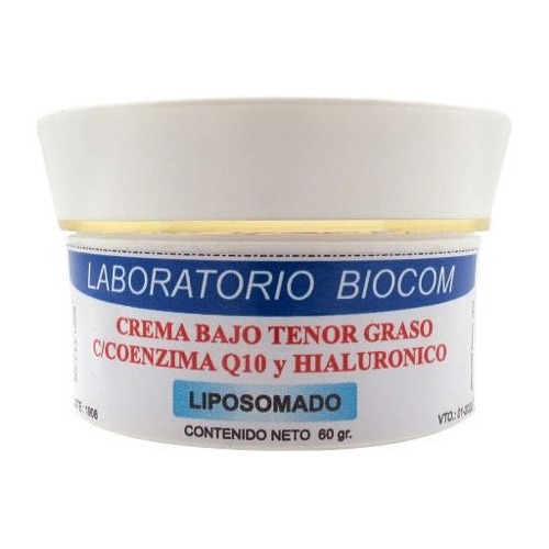 Crema con Coenzima Q10 Plus Biocom de 60g