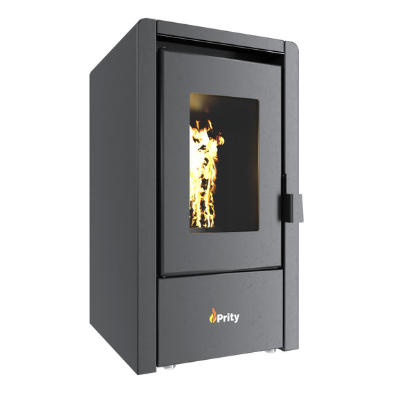 Estufa  Pellet Prity (tecnología Italiana)  6kw 60m2 Prity