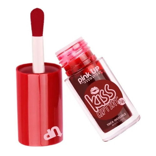 Tinta Indeleble Para Labios Kiss Lip Tint Pink Up  Tono K-Pop