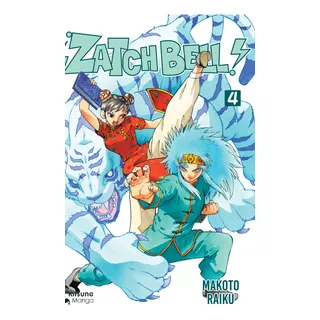 Zatch Bell 4, De Raiku, Makoto. Editorial Kitsune Books En Español