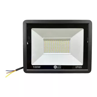 Reflector De Led 100 Watts, Luz Blanca, Ledbium 2lb-fln10065