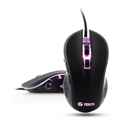 Mouse Gamer Teros Te-5164 Color Negro