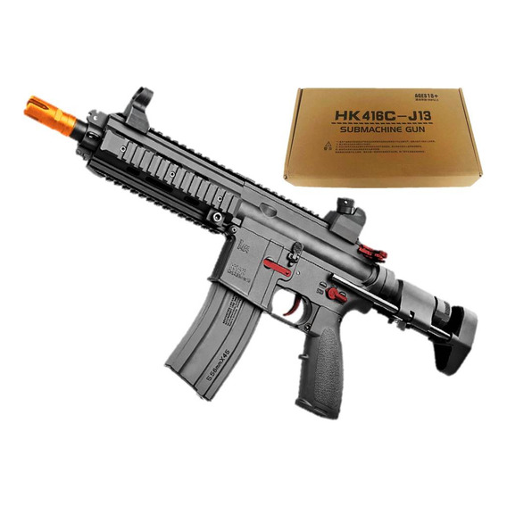 Rifle De Hidrogel Electrico Hk416c Jinming J13 1:1 Premium