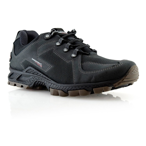 Zapatillas Trekking Cuero Hombres 150353-04 Pegada Oficial