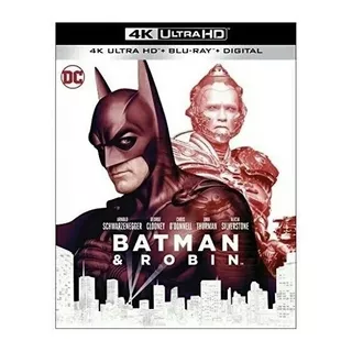 Batman & Robin 4k Ultra-hd & Blu-ray Full-hd Joel Schumacher