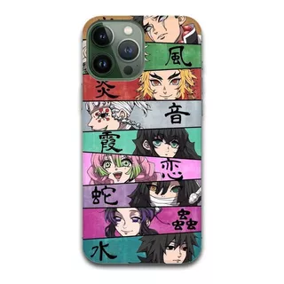 Funda Demon Slayer Pilares 2 Para iPhone Todos