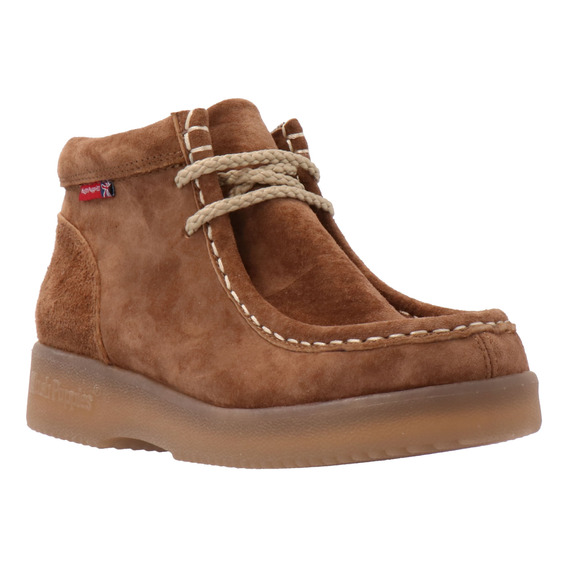 Bota Hush Puppies Sioux Brown Para Niño