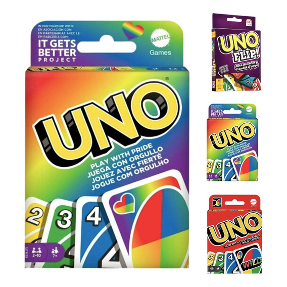 Juego De Cartas Uno Mattel Juego De Mesa