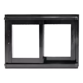 Ventana Modena Negra 60x40 Con Vidrio 4mm Oferta