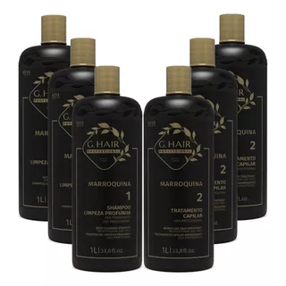 Ghair Escova Progressiva Marroquina 3 Kits De (2 X 1 Litro)