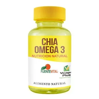 Chía Omega 3 - 60 Cápsulas Vegetales 