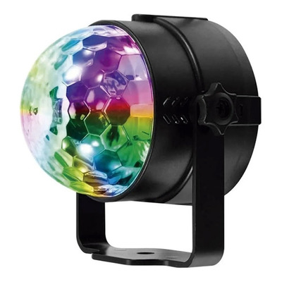 Mini Bola Disco Led Rgb C/movimiento Control Remoto Tbcin