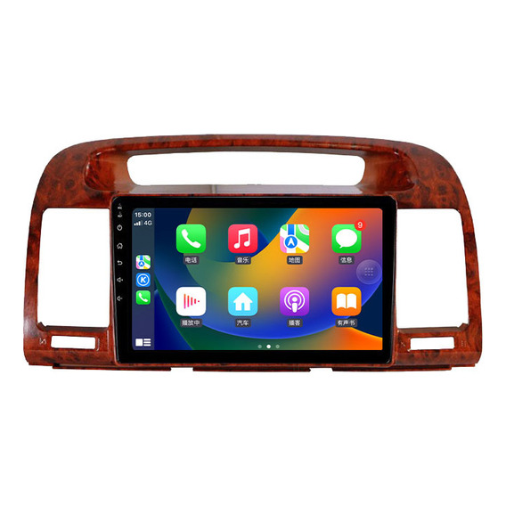 Estéreo 2+32g Carplay Cámara Para Toyota Camry 2002-2005 Gps