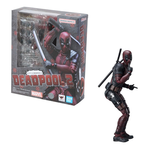 Figura Deadpool - Deadpool 2 Marvel S.h. Figuarts Bandai