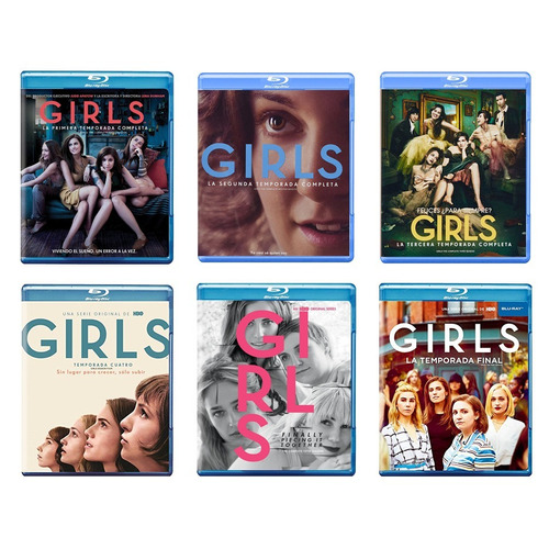 Girls Paquete Temporadas 1 - 6 Serie Completa Blu-ray