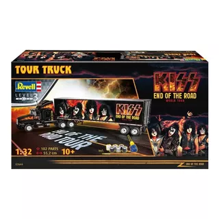 Kit Para Montar Revell 07644 Kiss Tour Truck 1/32 Completo