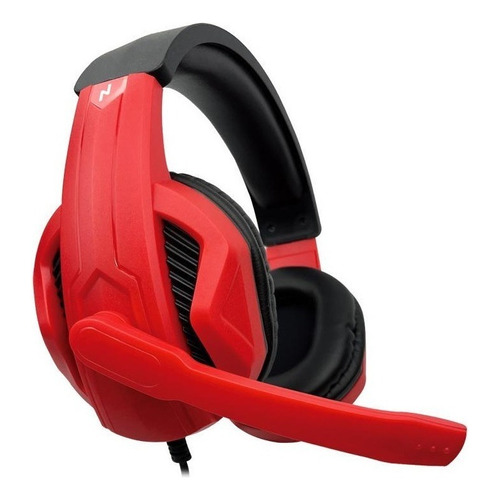 Auriculares Gamer Para Ps4 Pc Celular Microfono Noga St-9028 Color Rojo