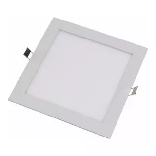 Panel Plafon Aplique De Embutir Led Cuadrado 24w Multiled