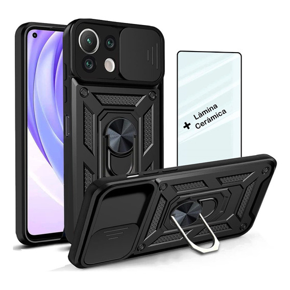 Carcasa Antigolpes 360° Anillo Xiaomi 11 Lite + Lámina