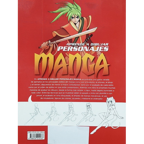 Libro: Aprende A Dibujar Personajes Manga - Càmara, Sergi