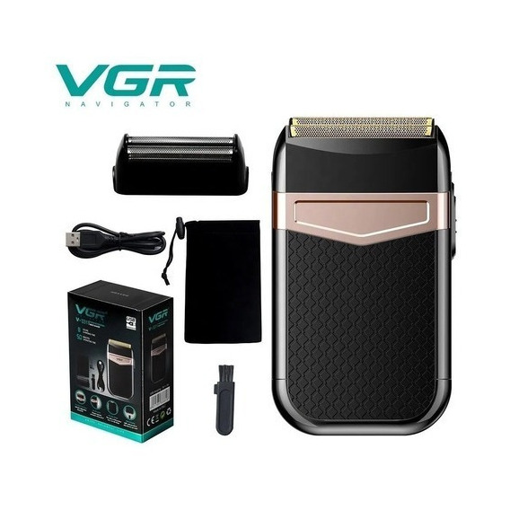 VGR V-331 Rasuradora  Color Negro 100V/240V 