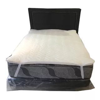 Pillow Top Desmontable King Size Viscoelastico 200x200