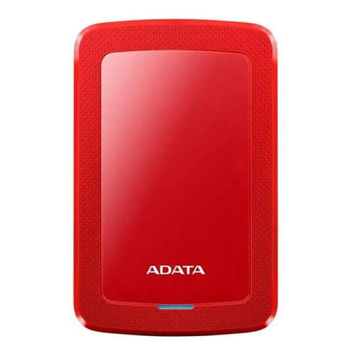 Disco duro externo Adata AHV300-1TU31 1TB rojo