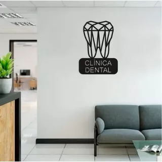 Cuadro Decorativo Para Consultorio Dental Mdf 3mm