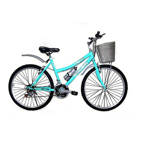 Bicicleta Dama Canasta Aro 26/24 18 V Liviana Piezas Taiwan 