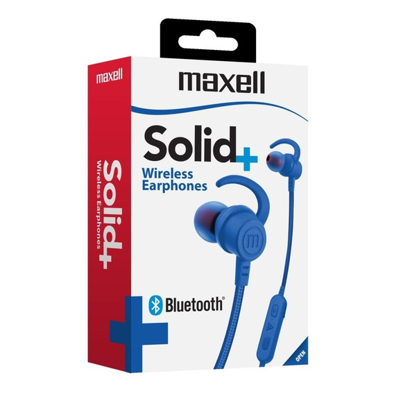 Maxell Audifo Solid Eb-bt100 Inalamb Bluetooth C/ Mic Carbon