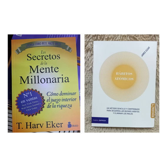 Libro Habitos Atomicos+secreto De La Mente