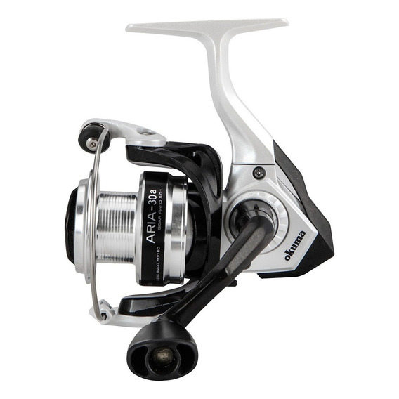 Reel Okuma Aria 65 Frontal Color Blanco/negro