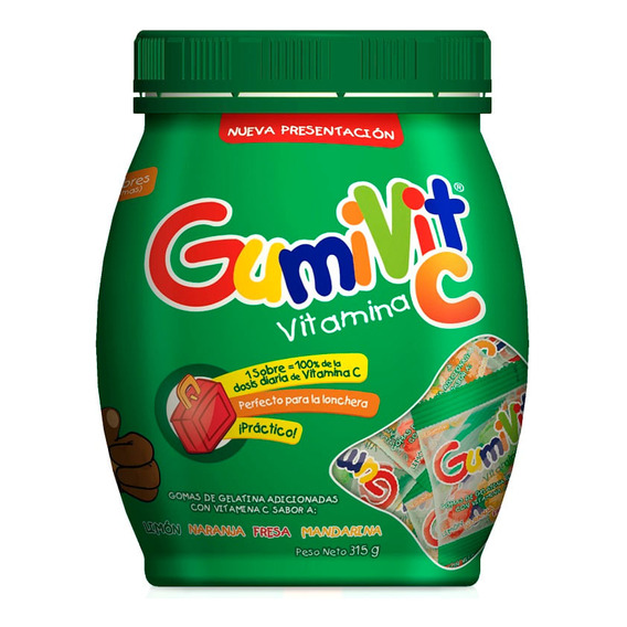 Gumivit Gomas Vitamina C + Zinc Sabor Surtido X 35