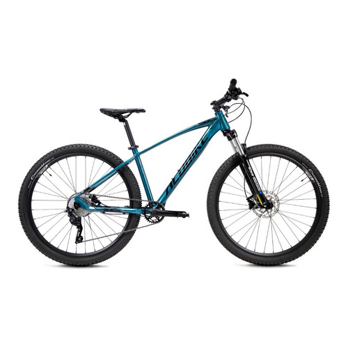 Mountain bike Alubike XTA 2.0  2022 R29 16" 10v frenos de disco hidráulico cambios Shimano Deore 1x10 y Shimano Deore color esmeralda