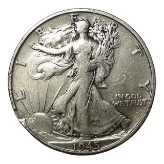 Estados Unidos - Half Dolar 1945 S - Km 142 (ref 212)