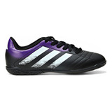 Chuteira Infantil adidas Rabisco Futsal Cor Black/cpurpl Tamanho 35 Br