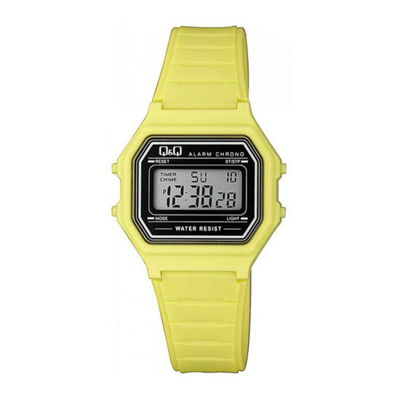 Reloj Q&q M173j016y Amarillo Hombre