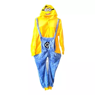 Pijama Mameluco Disfraz Cosplay Kigurumi Minnion 