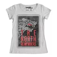 The Starks Mujer Game Of Thrones Playera Serie Hbo