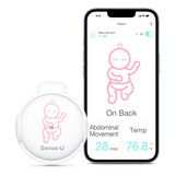 Sense-u Smart Baby - Monitor De Movimiento Abdominal Para Be