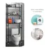 Estantes Armario Mueble Organizador Baño Inodoro Metal Acero IMBACK Color Negro
