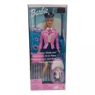 Muñeca Barbie Aventuras En El Tren Mattel 2001 Nueva