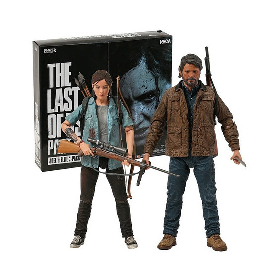 The Last Of Us 2 - Figuras Neca Pack Doble - Joel & Ellie